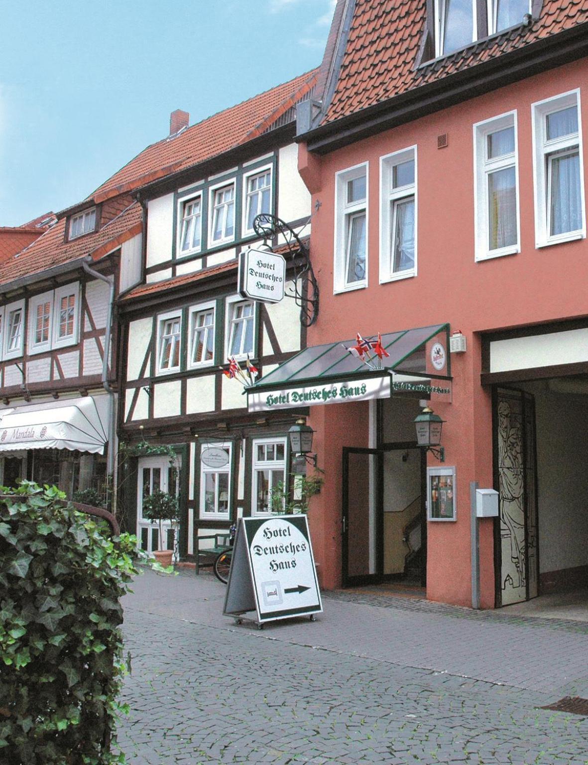 Hotel Deutsches Haus Northeim Eksteriør billede